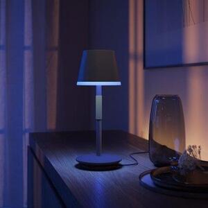 8719514404595 Philips HUE Go přenosná dotyková stolní lampička LED 36cm 6,2W/530lm CCT RGB IP54 černá bluetooth včetne baterie