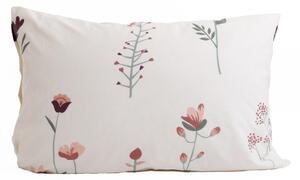 Bavlněný povlak na polštář Renforcé 40 × 60 cm – Vlčí máky béžové