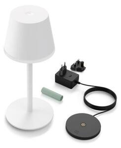 8719514404571 Philips HUE Go přenosná dotyková stolní lampička LED 36cm 6,2W/530lm CCT RGB IP54 bílá bluetooth včetne baterie