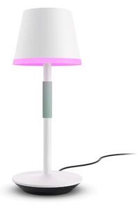 8719514404571 Philips HUE Go přenosná dotyková stolní lampička LED 36cm 6,2W/530lm CCT RGB IP54 bílá bluetooth včetne baterie