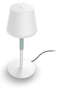 8719514404571 Philips HUE Go přenosná dotyková stolní lampička LED 36cm 6,2W/530lm CCT RGB IP54 bílá bluetooth včetne baterie