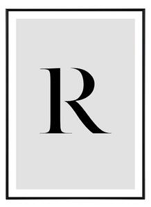 Letter R - 50x70 cm Obraz