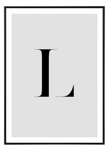 Letter L - 50x70 cm Obraz