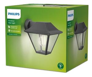 Philips 8719514417571 Alpenglow venkovní nástěnné svítidlo 1xE27 IP44 antracit