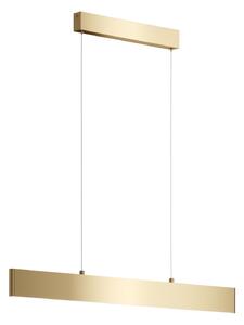 Maytoni Závěsné LED svítidlo STEP, 23W, d. 91 cm, CRI80, 3000K Barva: Zlatá