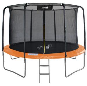 Trampolína s vnitřní síťkou 374 cm Gardenline PRO - oranžová