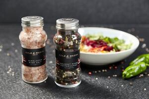 DKB Household UK Limited COLE&MASON Dárková sada Himalájské růžové soli a 4 druhů pepře