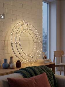 Sinsay - Kulatá LED dekorace - sříbrná