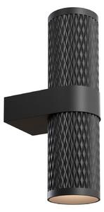 Maytoni Nástěnné svítidlo FOCUS DESIGN, 2xGU10, v. 21,7 cm Barva: Černá