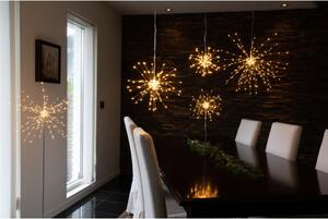 Svítící LED dekorace výška 50 cm Star Trading Firework - stříbrná