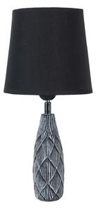 Šedivo černá stolní lampa Sofia - 26*19*38 / E27
