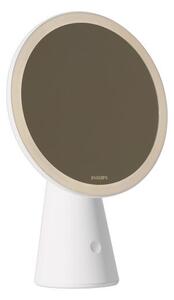 Philips 8719514420472 Mirror stolní dotyková kosmetická lampička se zrcadlem LED 4,5W/60lm 3000-5000K USB bílá stmívatelná