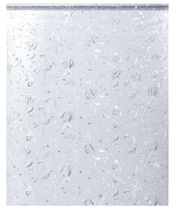 Okenní fólie matná květinový vzor 90 x 500 cm PVC 155849