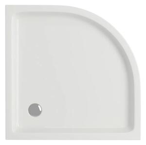 Cersanit TAKO sprchová vanička 80x80x16 cm, čtvrtkruhová, bílá, S204-003