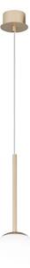 Ondaluce - Lustr na lanku JEWEL 1xE14/10W/230V pr. 17 cm zlatá/bílá