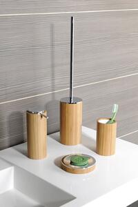 Gedy ALTEA WC štětka na postavení, bambus