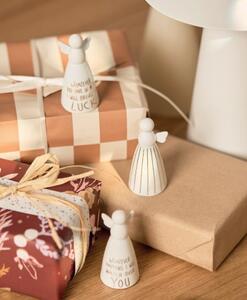 Závěsná porcelánová dekorace Angel Stripes