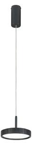 Ondaluce - LED Lustr na lanku NINA LED/20W/230V pr. 19 cm černá