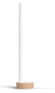 Philips HUE White and color ambiance 8719514433465 Signe stolní svítidlo LED 55,3cm 11,8W/1040lm bílá, imitácia dreva, bluetooth