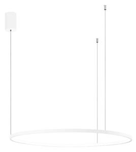Ondaluce - LED Stmívatelný lustr na lanku SOEL LED/38W/230V pr. 80 cm bílá