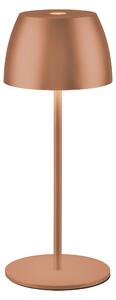 Livarno® Aku stolní LED lampa Stockholm, 20 cm (bronzová) (100410189003)