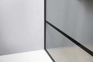 Gelco CURE BLACK sprchová zástěna 1000mm, čiré sklo