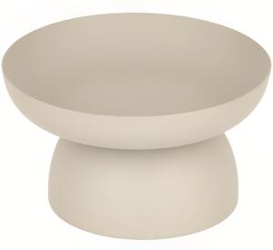 Béžový kovový podstavec Kave Home Kaili 14 cm