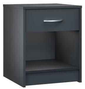 FurniGO Nočný stolek Hamburg - antracit
