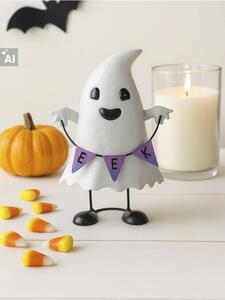 Sinsay - Stojící dekorace Halloween - bílá