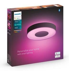 Philips HUE White and color ambiance 8719514452251 Xamento stropní svítidlo LED D381mm 33,5W/2350lm IP44 černá bluetooth
