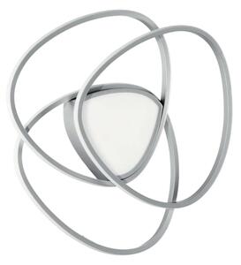 Ondaluce - LED Stmívatelné stropní svítidlo ROSE LED/60W/230V 50x54 cm stříbrná