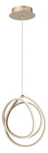 Ondaluce - LED Stmívatelný lustr na lanku GOLDEN LED/28W/230V pr. 31,5 cm zlatá