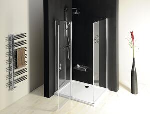 Gelco, ONE sprchové dveře dvoukřídlé do niky 980-1020 mm, čiré sklo 6 mm, GO2810
