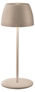 Livarno® Aku stolní LED lampa Stockholm, 20 cm (béžová) (100410189002)