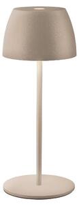 Livarno® Aku stolní LED lampa Stockholm, 20 cm (béžová) (100410189002)
