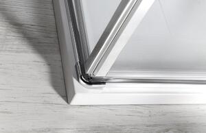 Gelco ONE sprchové dveře s pevnou částí 800 mm, čiré sklo