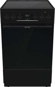 Elektrický sporák Gorenje GECS5C70BPA – sklokeramická deska, objem 70