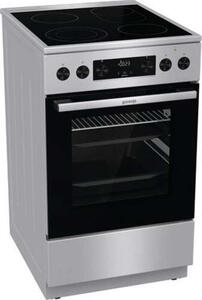 Elektrický sporák Gorenje GECS5C70XPA – 50 cm, 70 l, nerezový