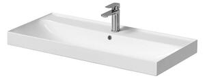 Cersanit K120-011 - Zápustné umyvadlo LARGA 46x100 cm keramika/lesklá bílá