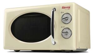 Retro mikrovlnná trouba s grilem Girmi FM2105 – objem 20 l, výkon 700