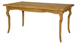 Drewmax ST704 160x90 - Rustikální stůl masiv borovice (Stůl v rustikálním stylu)