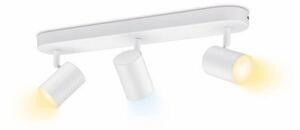 Philips WiZ Tunable white 8719514551794 IMAGEO bodové svítidlo 3xGU10 15W/1050lm 2700-6500K bílá stmívatelné