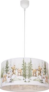 Dětský lustr KIDS ROOM 1xE27/60W/230V pr. 40 cm zvířátka