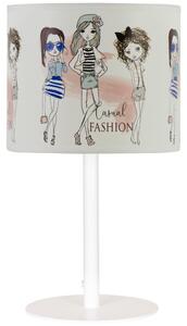 Dětská stolní lampa GIRLS VIBES 1xE27/60W/230V pr. 18 cm dívky