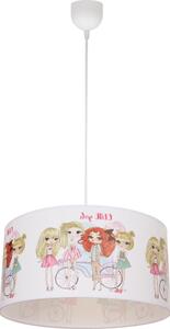 Dětský lustr GIRLS VIBES 1xE27/60W/230V pr. 40 cm dívky