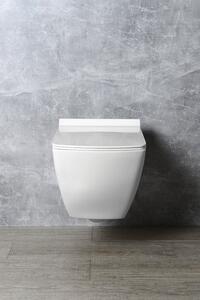 Isvea, PURITY závěsná WC mísa s bidet. sprškou, 35x55,5cm, bílá, 10PL02007-DL