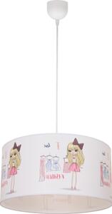 Dětský lustr GIRLS VIBES 1xE27/60W/230V pr. 40 cm I love fashion