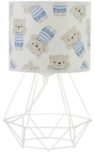 Dětská stolní lampa KIDS ROOM 1xE27/60W/230V pr. 18 cm medvídek