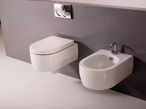 Kerasan, FLO závěsná WC mísa, 36x50cm, bílá, 311501