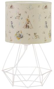 Dětská stolní lampa KIDS ROOM 1xE27/60W/230V pr. 18 cm zvířátka